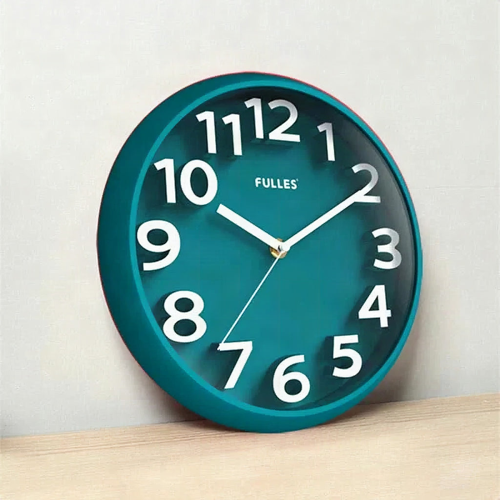 Reloj de pared silencioso minimalista 30 cm