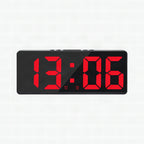 Reloj despertador LED inteligente con control por voz
