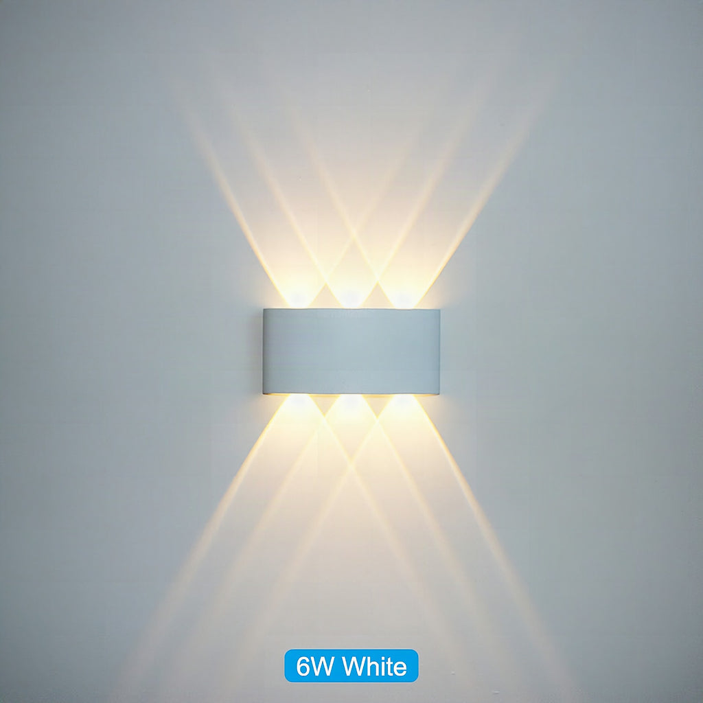 Aplique LED de pared exterior e interior impermeable