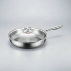 Sartén de titanio martillado antiadherente para inducción y cocina diaria