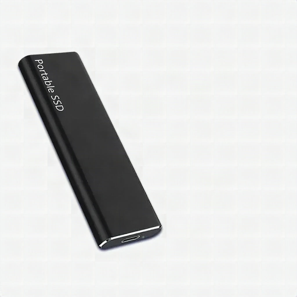 Disco duro externo ultradelgado de 4 TB – Almacenamiento portátil USB-C con transferencia rápida