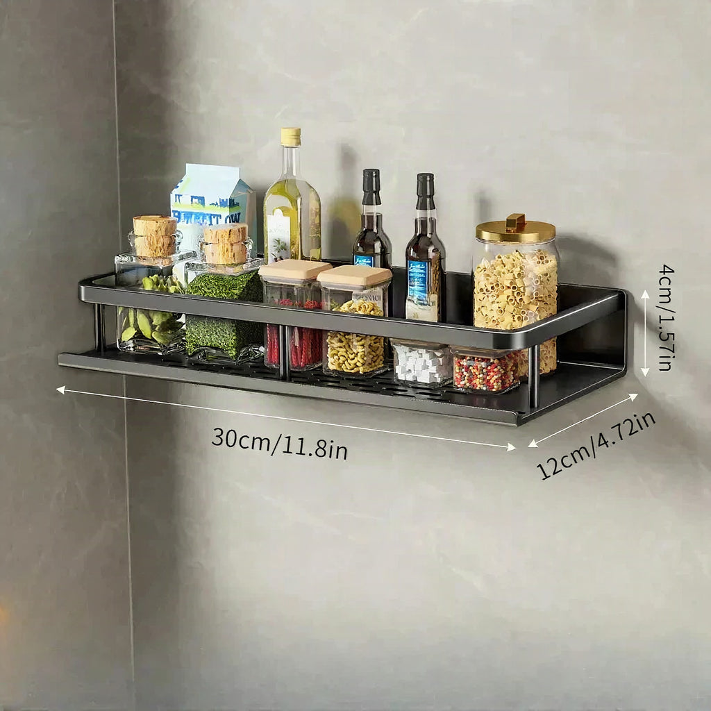 Estante de cocina moderno negro MetroRack