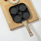 Sartén antiadherente para tortillas ChefVerra de 4 huecos