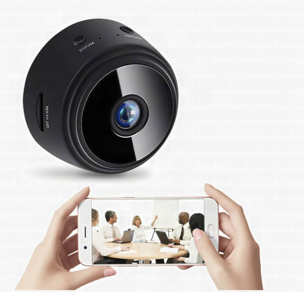 Cámara de seguridad inalámbrica SecureVision Pro con visión nocturna