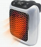 Radiador eléctrico portátil ORNISHOP de 800W con pantalla LED digital y termostato regulable