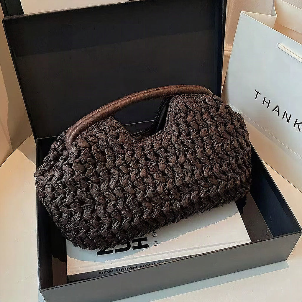 Bolso trenzado de mujer