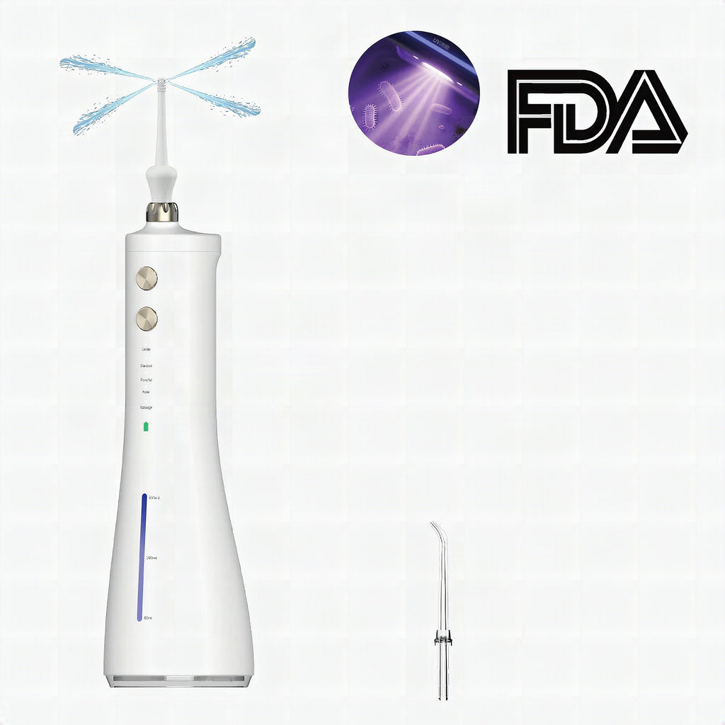 Irrigador dental portátil recargable