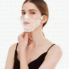 Mascarilla transparente reutilizable