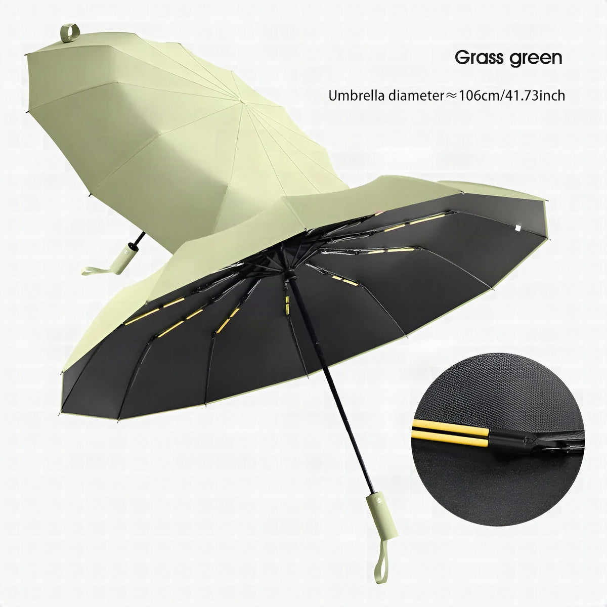 Paraguas resistente con protección UV StormShield