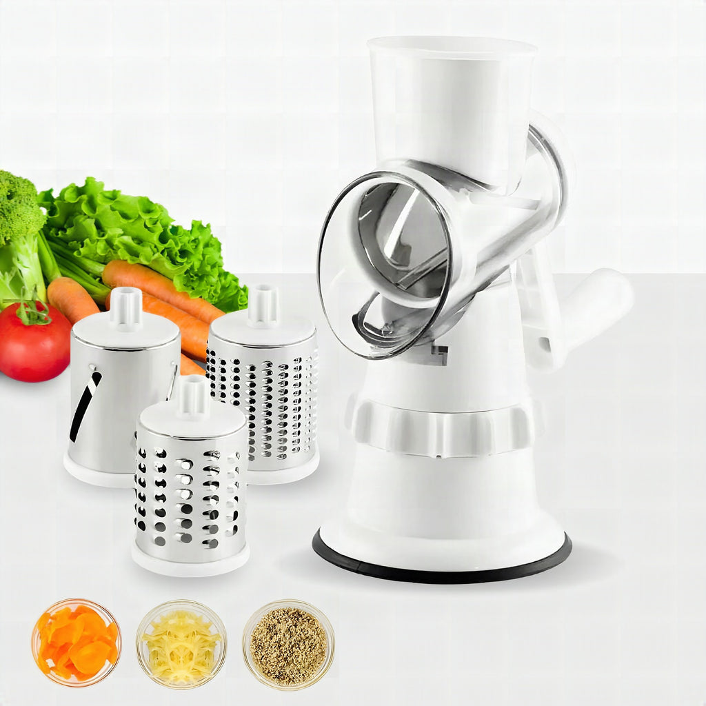 Cortador manual de verduras VeggieMaster con 3 cuchillas