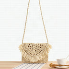Bolso de flecos hecho a mano
