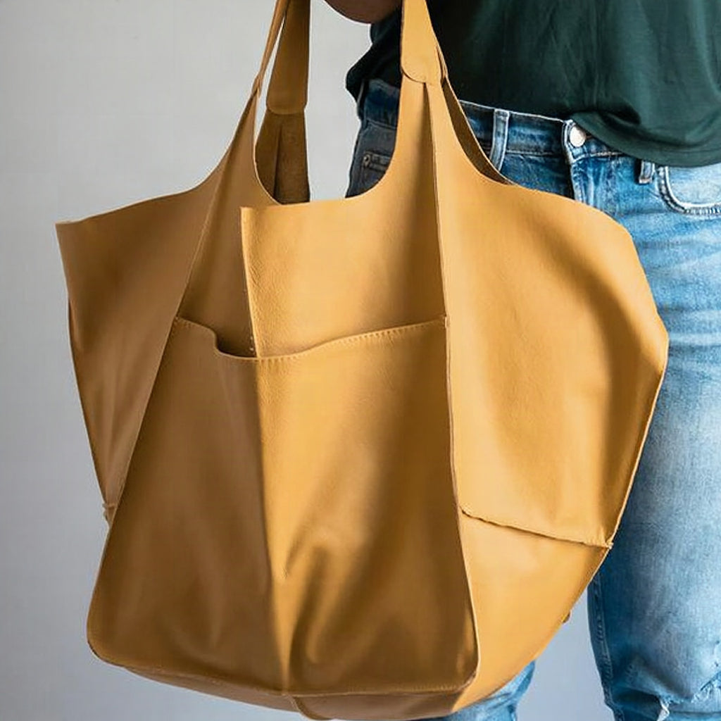 Bolso de mano oversize para mujer
