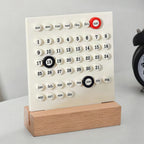 Calendario eterno de madera
