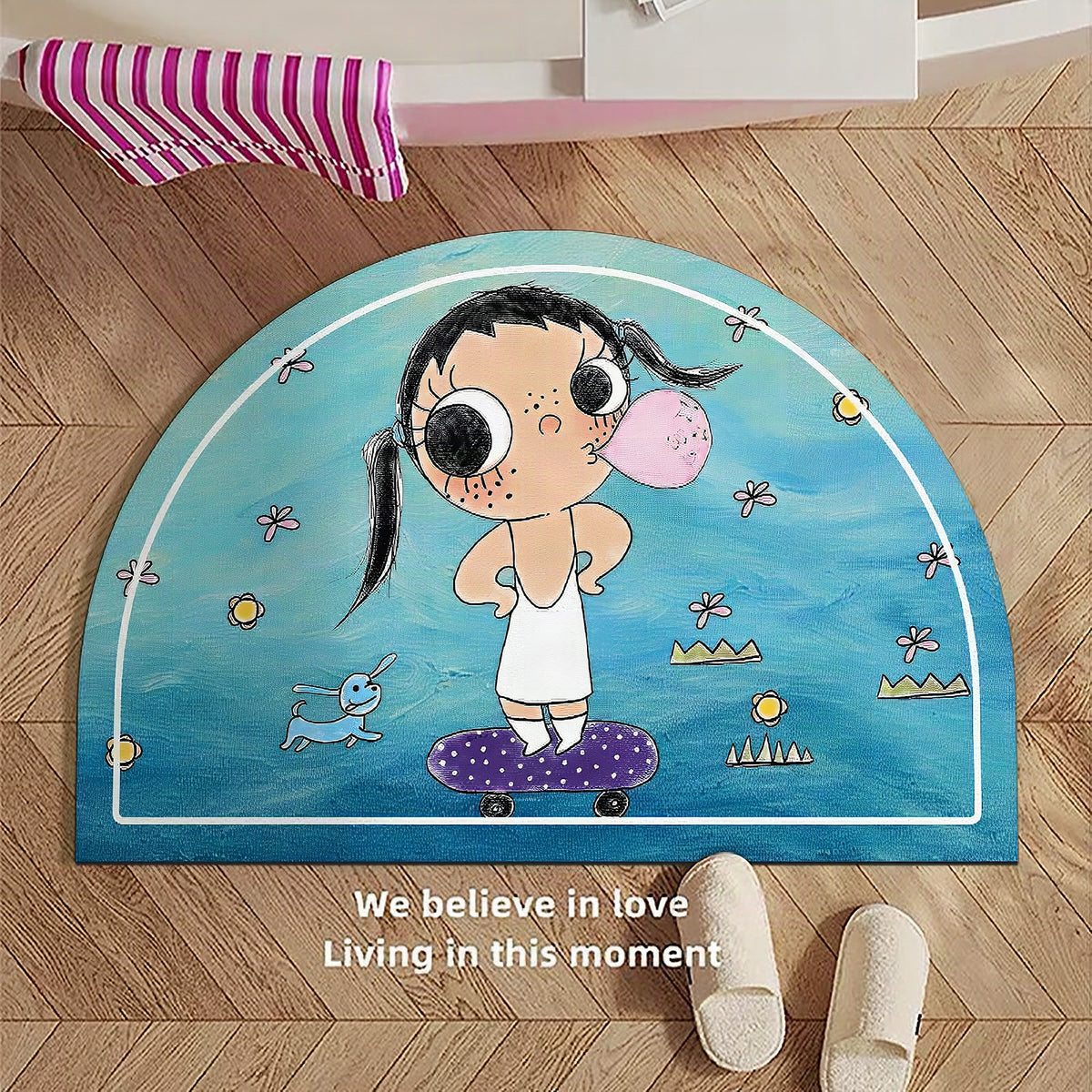 Alfombra de baño con diseño de dibujos animados
