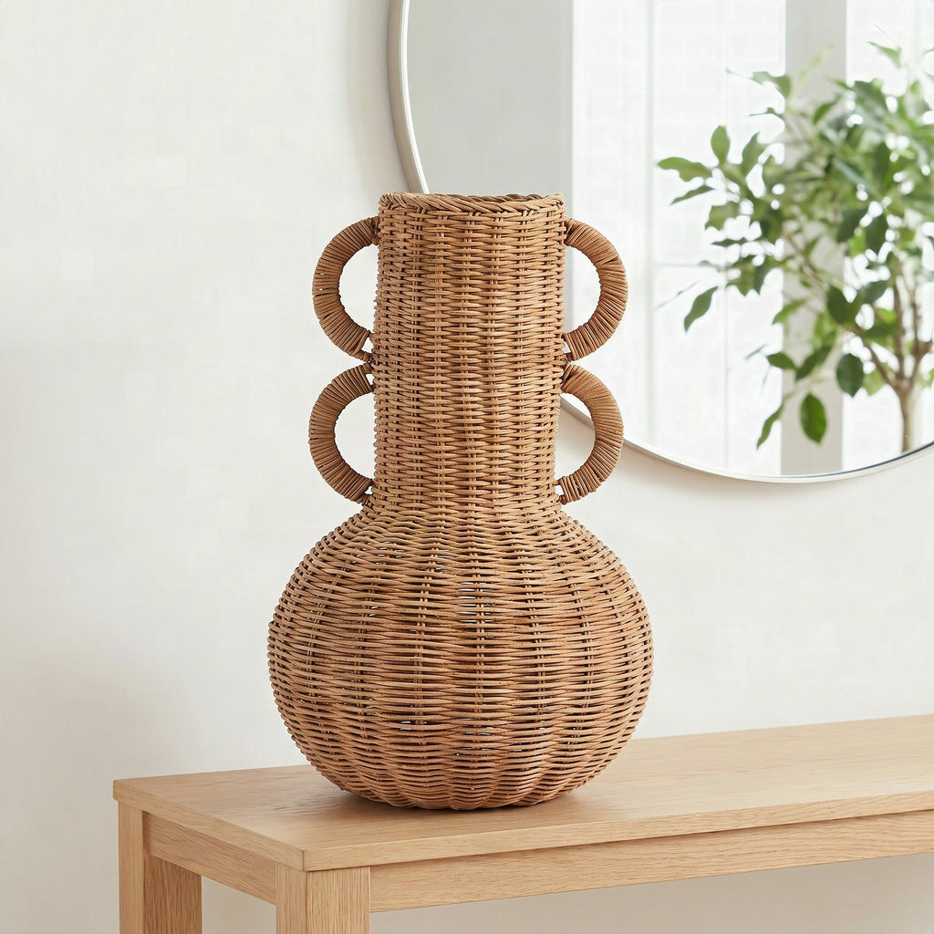 Jarrón decorativo artesanal de diseño moderno