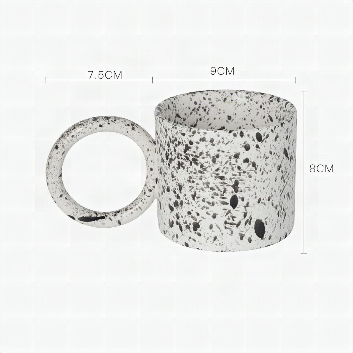 Taza Ares – Taza de porcelana minimalista