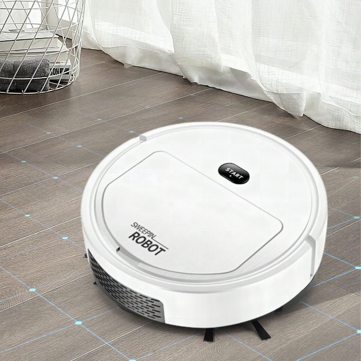 Robot aspirador Clanair Bot con navegación inteligente y funcionamiento silencioso
