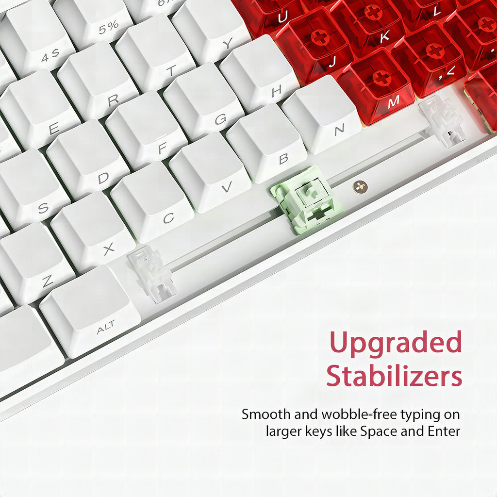 Teclado compacto RGB con conexión Type-C