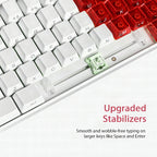 Teclado compacto RGB con conexión Type-C