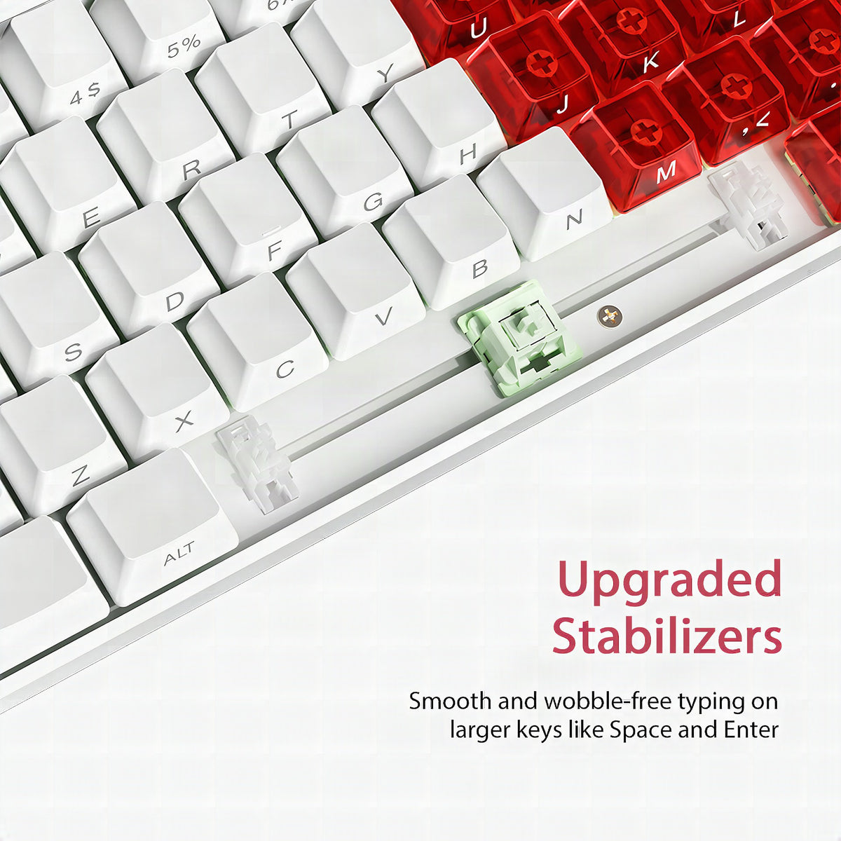Teclado compacto RGB con conexión Type-C