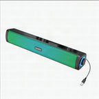 Barra de sonido multimedia compacta con USB y AUX