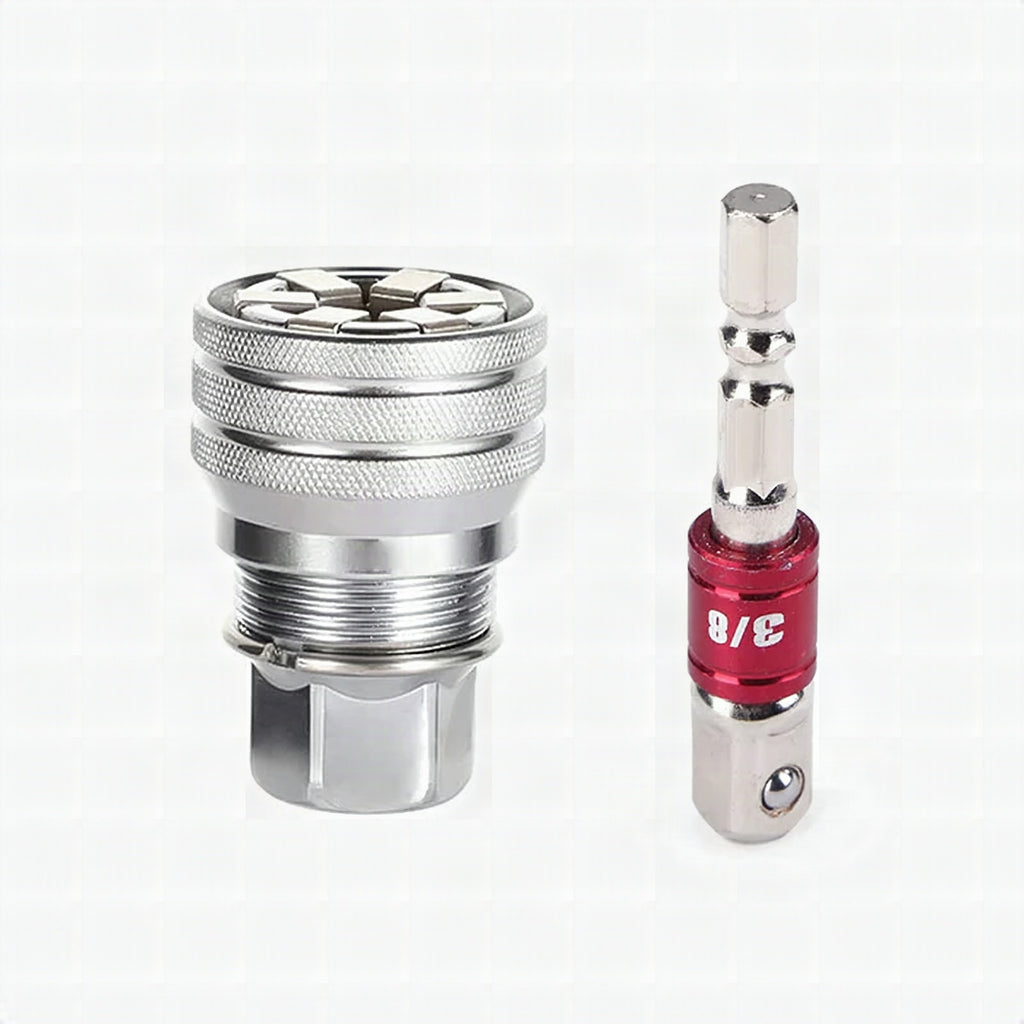 Llave de vaso universal mágica para taladro eléctrico