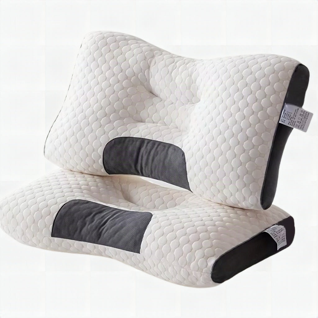 Almohada ortopédica ajustable de contorno para cuello y hombros