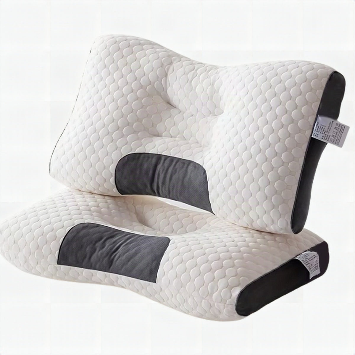 Almohada ortopédica ajustable de contorno para cuello y hombros