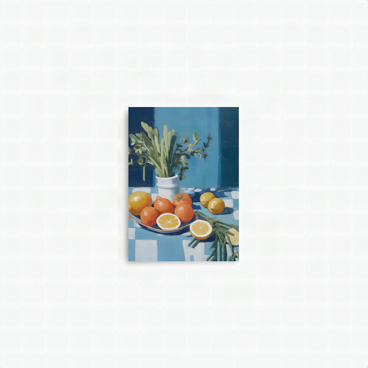 Lámina decorativa mesa con frutas