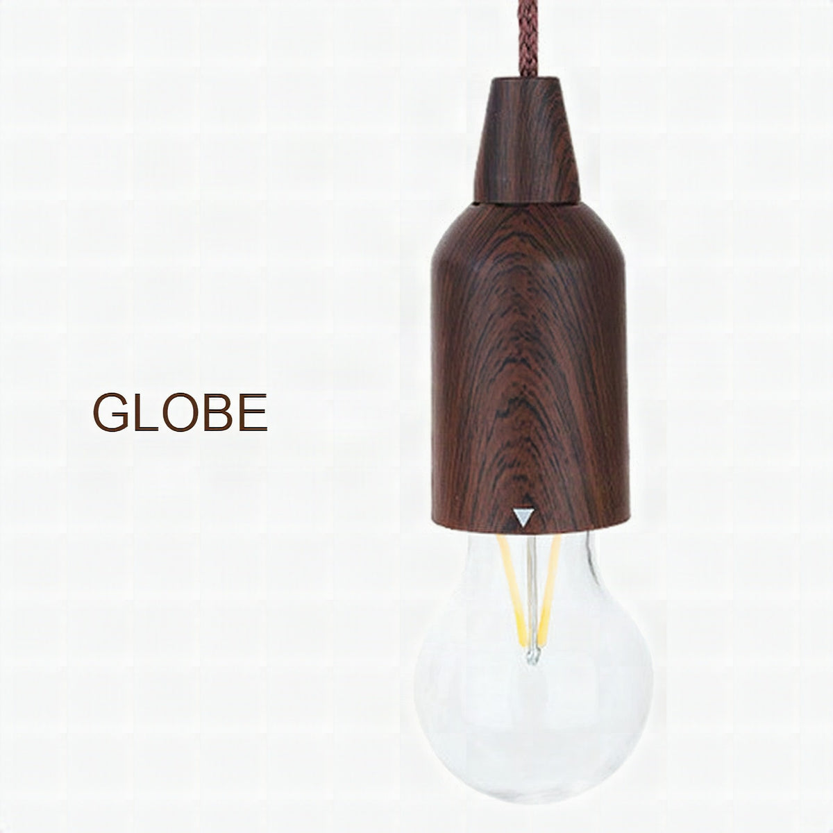 Bombilla LED recargable minimalista para exterior, camping, porche y jardín