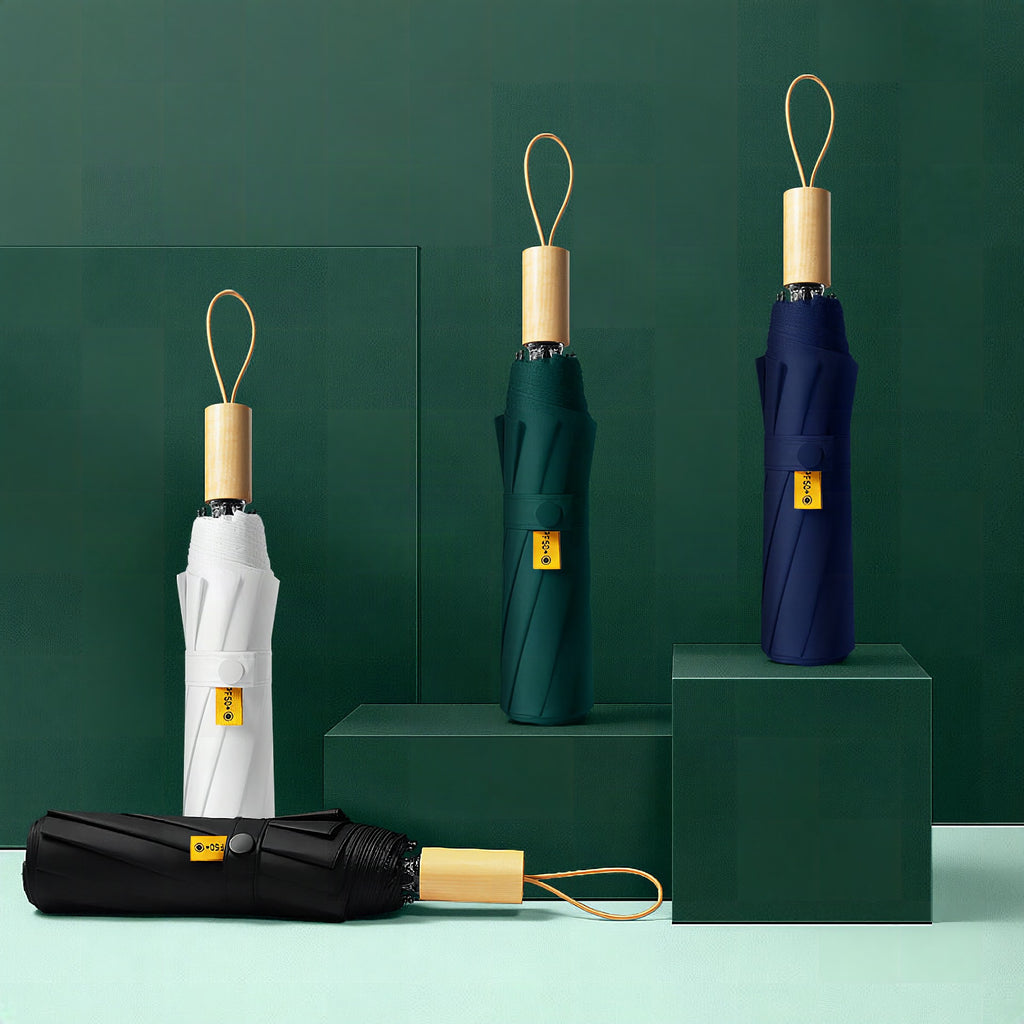 Chubasquero plegable para mujer