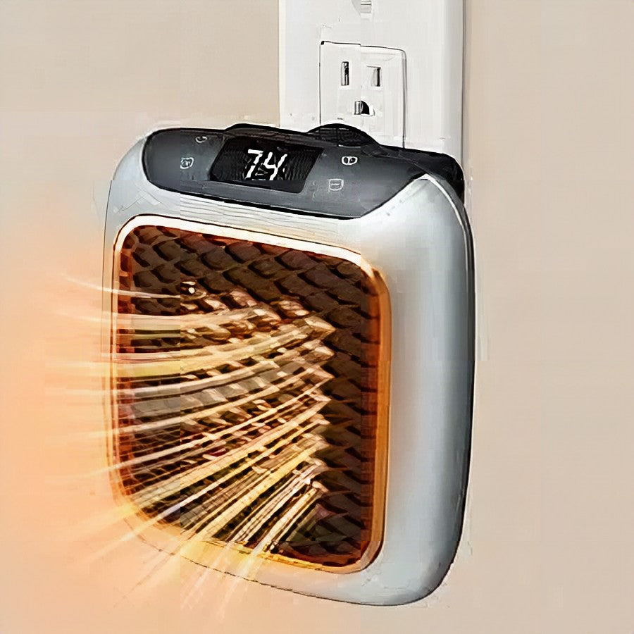 Mini calefactor eléctrico con mando a distancia