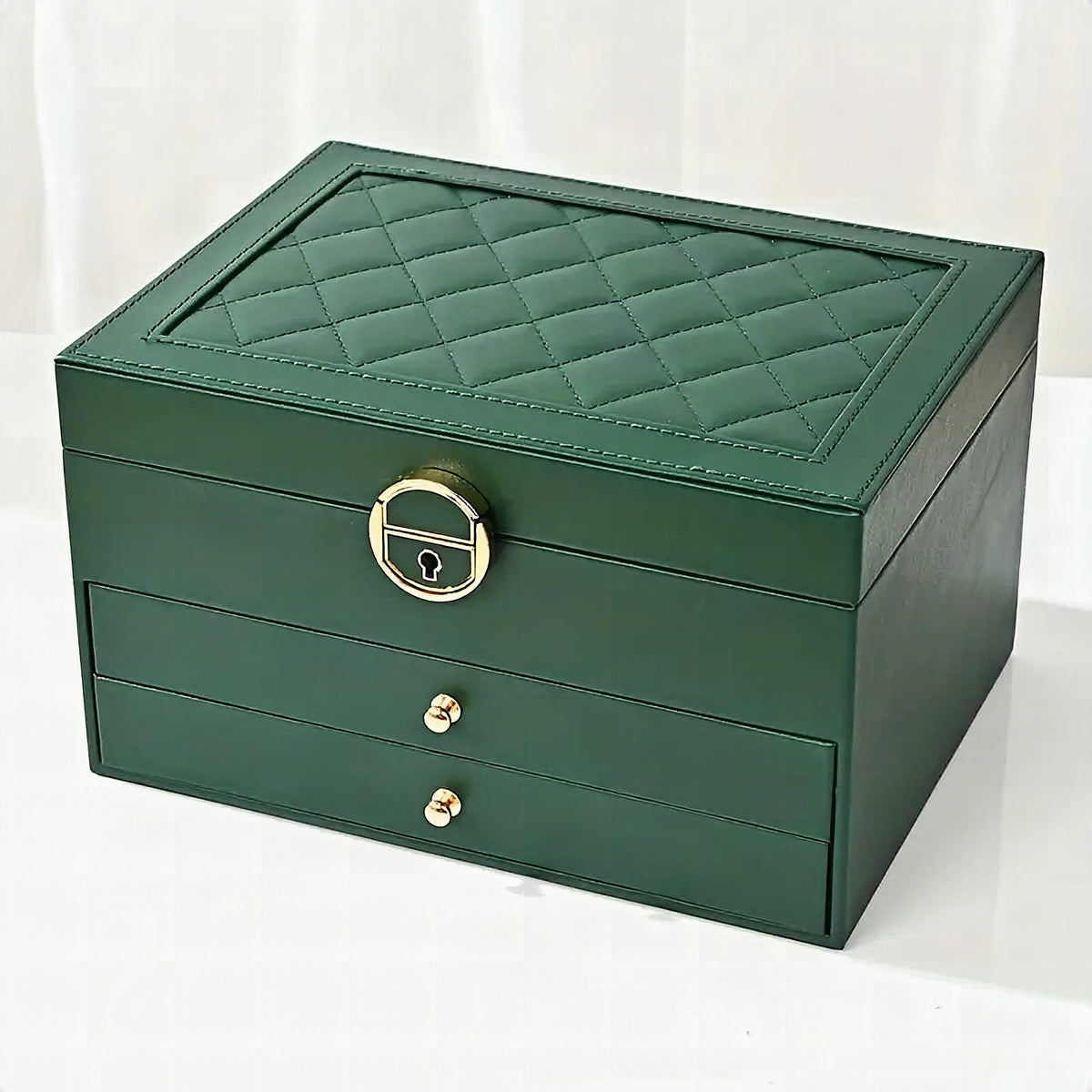 AURELIA BOX – Joyero de piel multicapa para un almacenamiento elegante