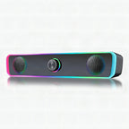 Barra de sonido con altavoz y LED RGB