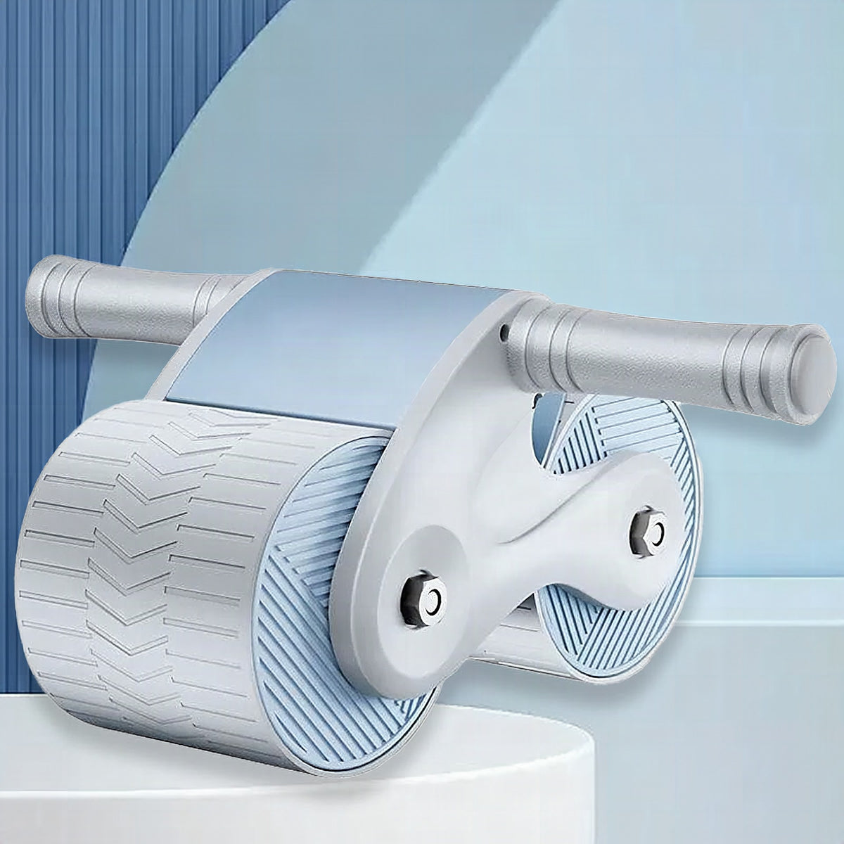 Rueda abdominal ajustable con sistema antideslizante