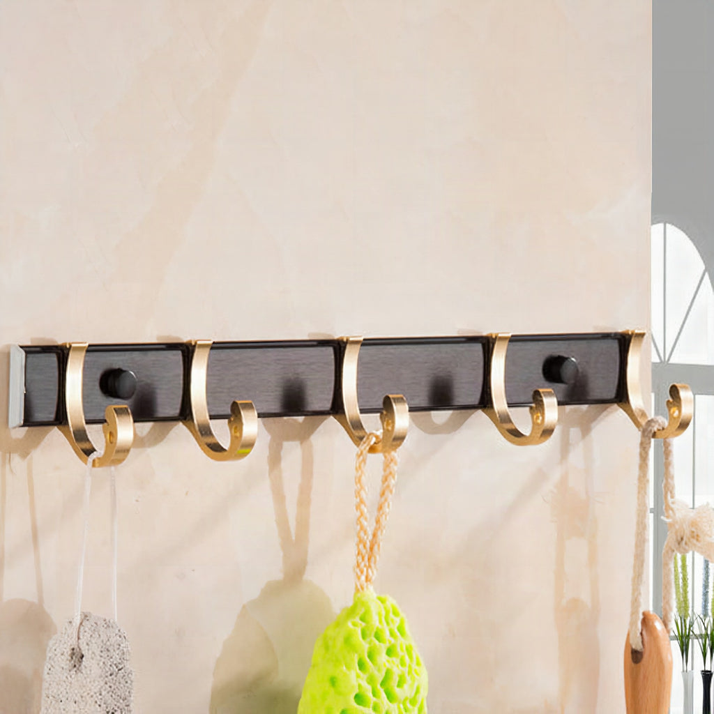 Accesorios de baño negros contemporáneos, pieza individual o conjunto completo