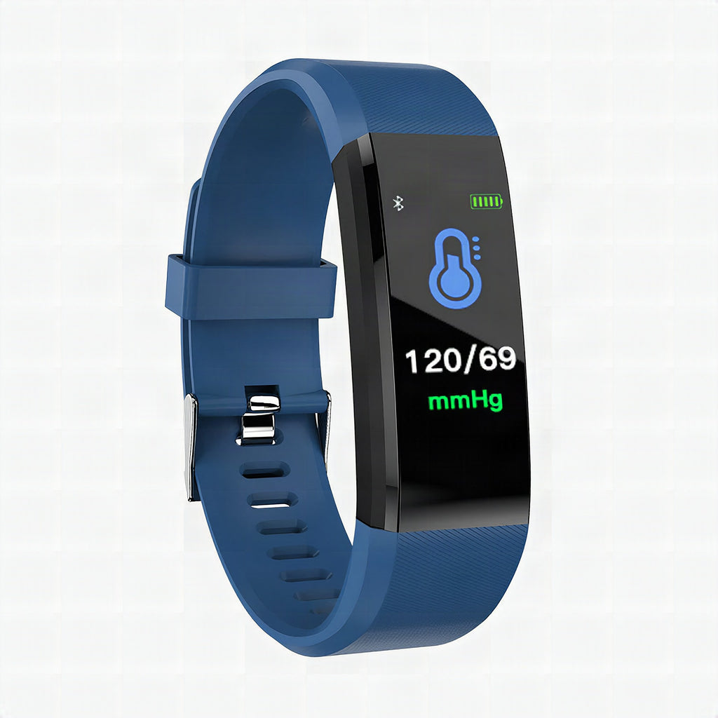 Pulsera inteligente con pantalla a color y monitor de salud 24h