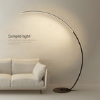 Lámpara de pie LED moderna regulable