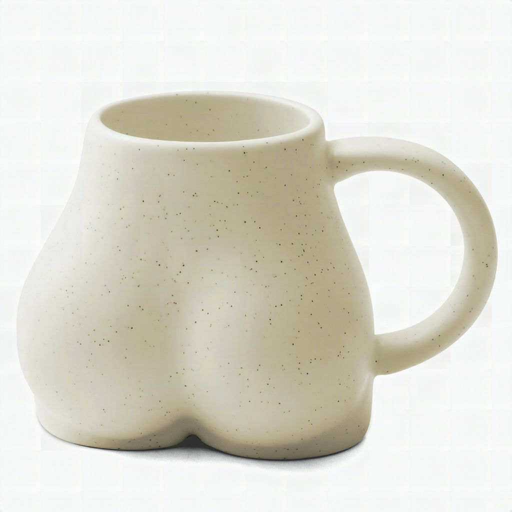Taza divertida de cerámica