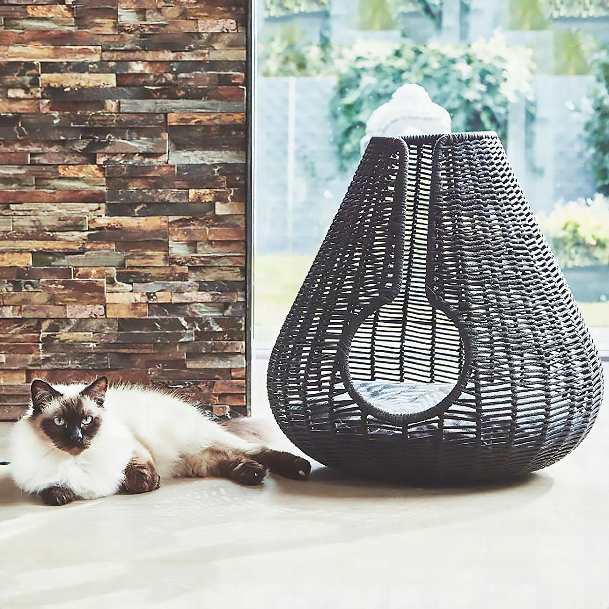 Cesta de almacenaje con diseño elegante