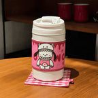 Vaso térmico con diseño de animales divertidos para mujer