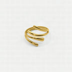 Anillo ajustable dorado – Diseño elegante para cualquier ocasión