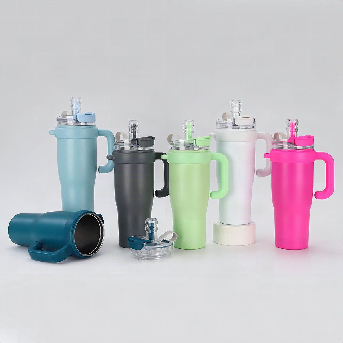 Vaso térmico con asa unisex