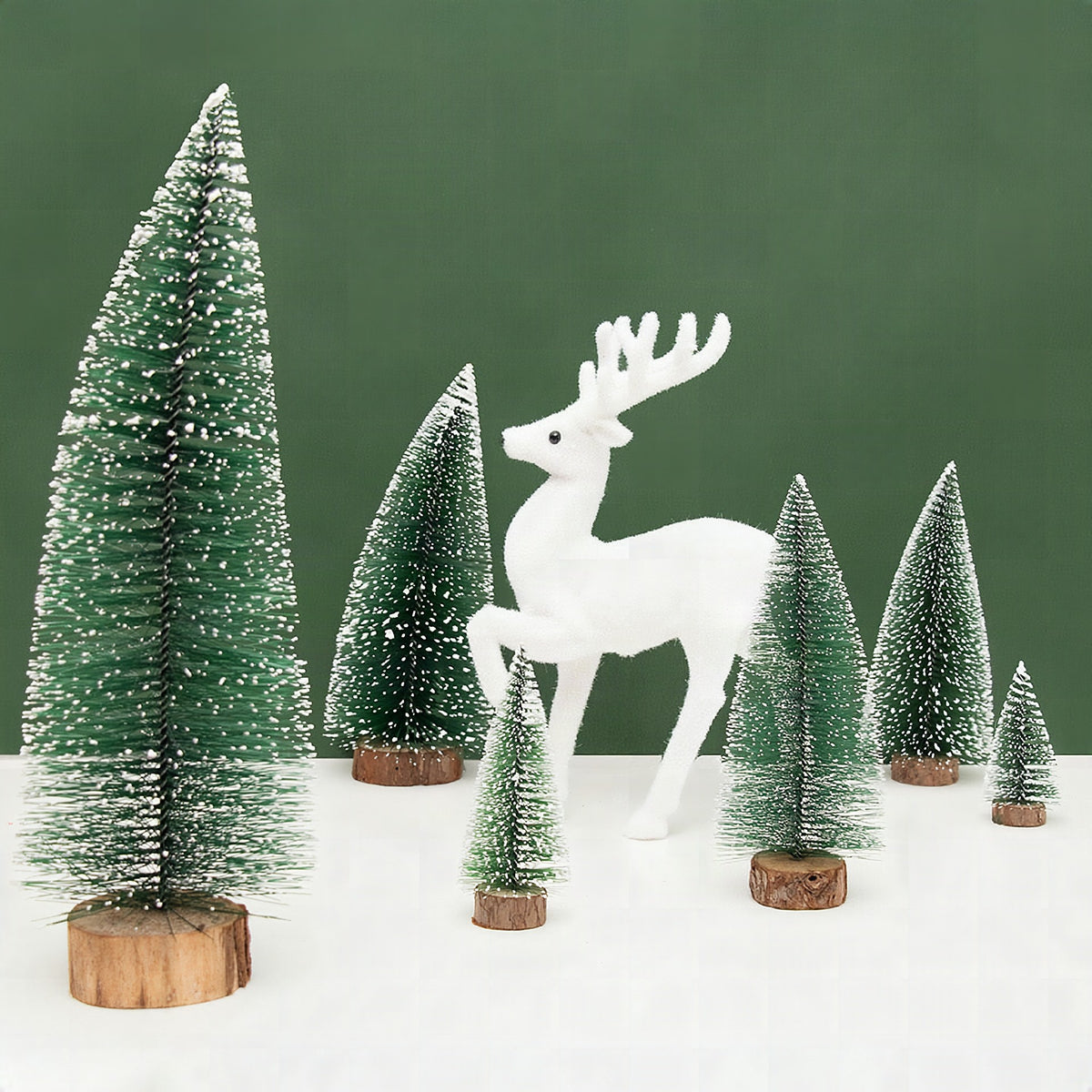 Mini árbol de Navidad decorativo Holiday Cheer