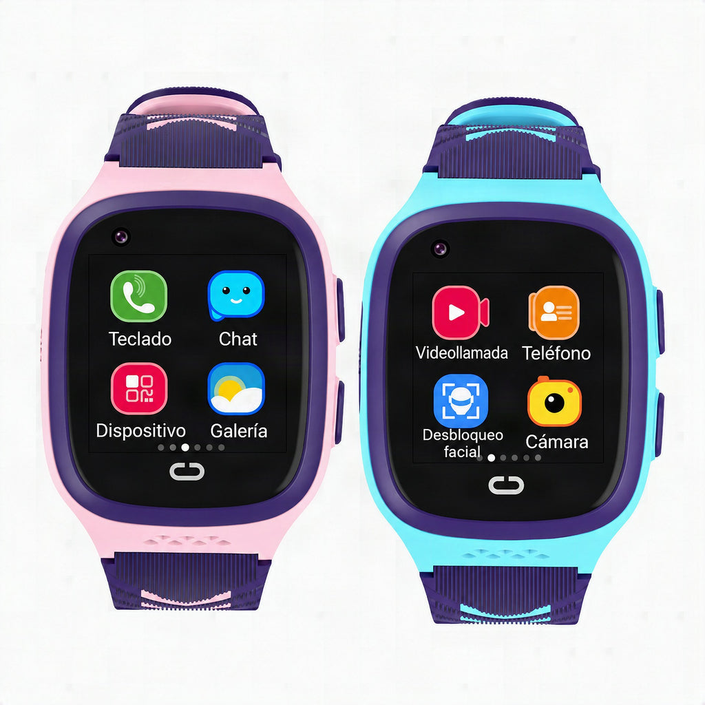 Smartwatch Infantil con GPS 4G y Llamadas – Seguridad Total sin Cuotas