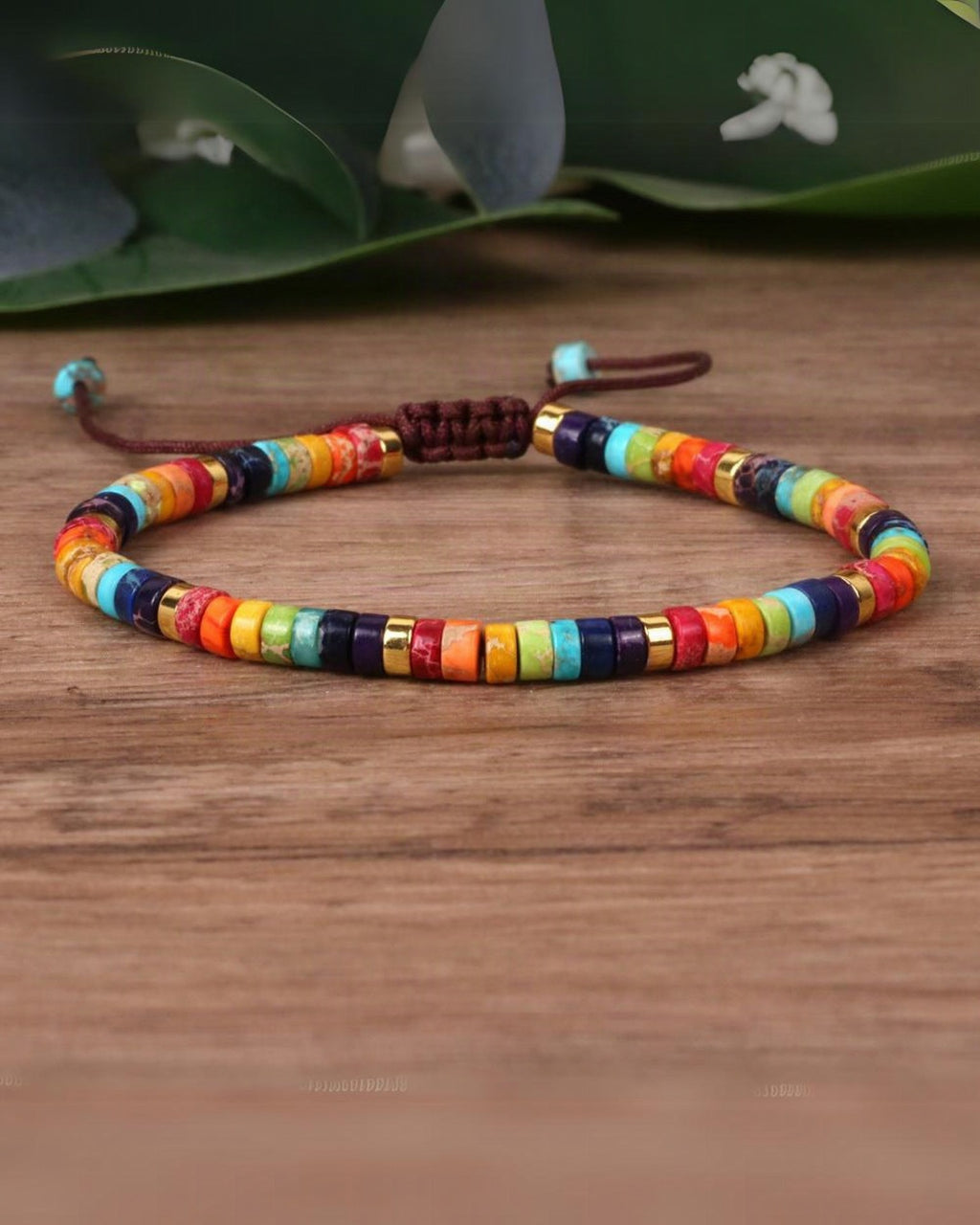Pulsera elegante para energía de chakras