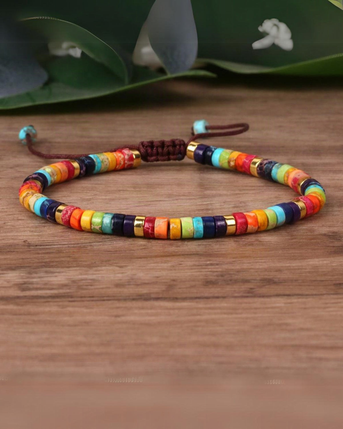 Pulsera elegante para energía de chakras