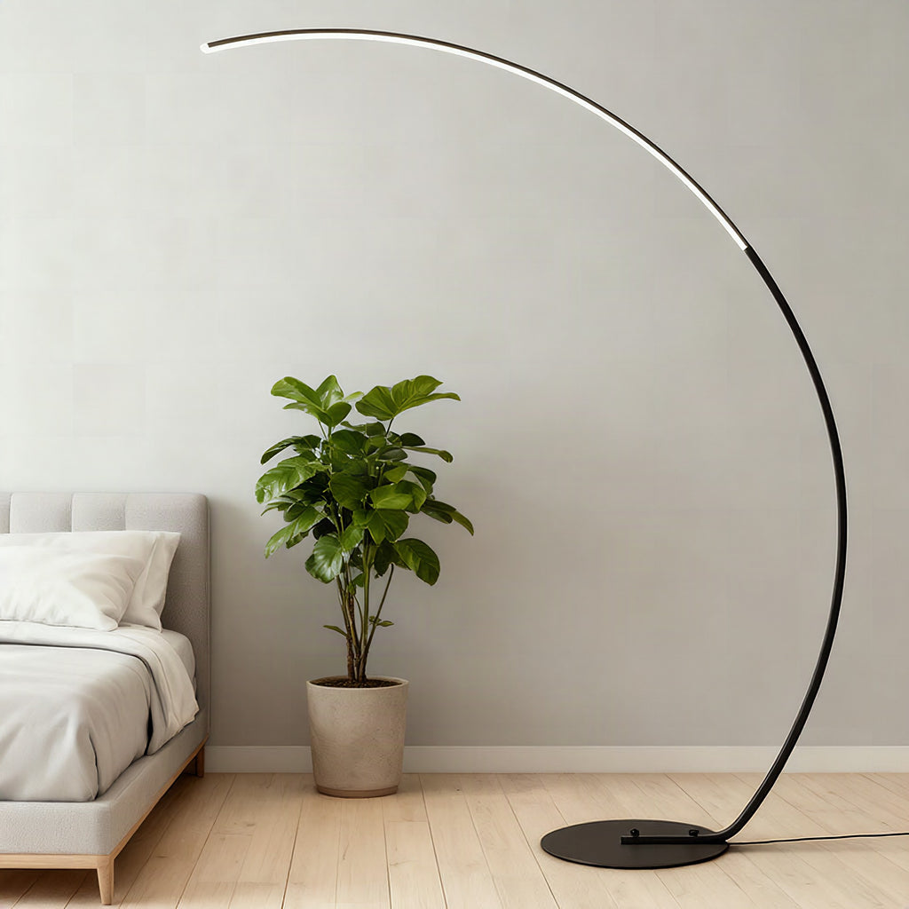 Lámpara de pie LED moderna regulable