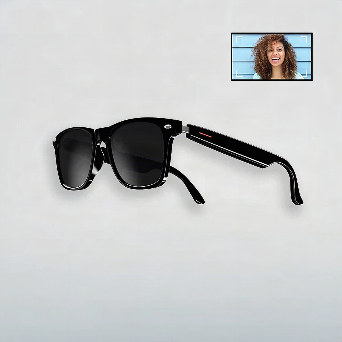 Gafas inteligentes con filtro de luz azul, resistentes al agua y Bluetooth