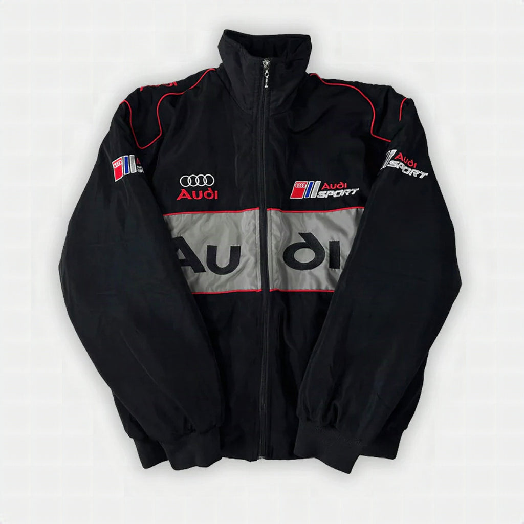 Chaqueta de carreras Audi Vintage Racing – Unisex – Retro
